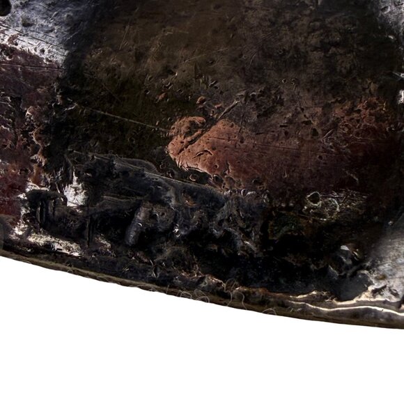 Antique Unknown Womens Silver Tone Metal Hinged Bracelet Intricate Handmade Desi - Picture 6 of 7